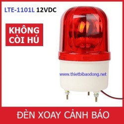 Đèn xoay cảnh báo và cứu hộ LTE-1101 không còi, điện 12VDC