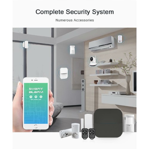 Tủ báo động dùng SIM, APP điện thoại AL-W20WIFI-GSM