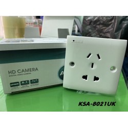 Camera ngụy trang ổ điện dùng wifi không dây KSC-8021UK (đế vuông)