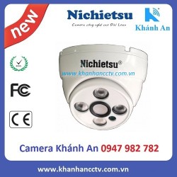 Camera AHD dome vỏ nhựa Nichietsu HD NC-105A1.3M