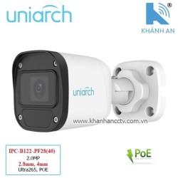 Camera UNIARCH IPC-B122-PF28(40) IP Thân mini 2.0Mp