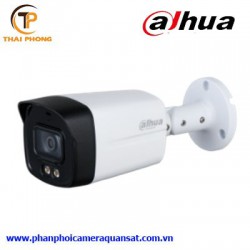 Camera Dahua HAC-HFW1239TLMP-A-LED full color ban đêm có màu, tích hợp mic thu âm
