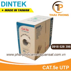 Bán Dây cáp mạng Dintek CAT.5e FTP, 4 pair, 24AWG 305m/box giá tốt nhất tại tp hcm