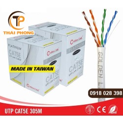 Bán Dây cáp mạng Cat5e Golden Link UTP Cat 5e Platinum (màu trắng) giá tốt nhất tại tp hcm