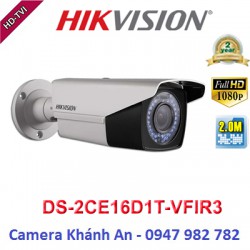 Camera HIKVISION DS-2CE16D1T-VFIR3 HD TVI hồng ngoại 2.0 MP