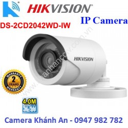 Camera HIKVISION DS-2CD2042WD-IW IPC hồng ngoại 4.0 MP