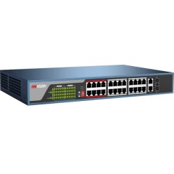 Switch mạng 24 cổng PoE DS-3E0326P-E/M(B), 2 uplink 10/100/1000M