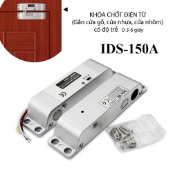 Khóa chốt điện từ IDS-150A, khóa khi cấp điện, nhả khi mất điện Fail safe