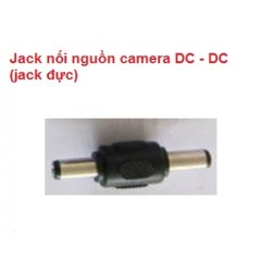 Jack nối nguồn camera DC - DC (jack đực)