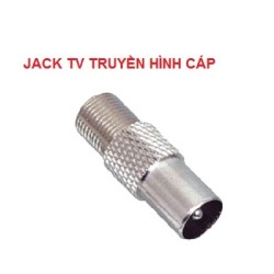 Jack anten TV thẳng kết nối tín hiệu truyền hình cáp
